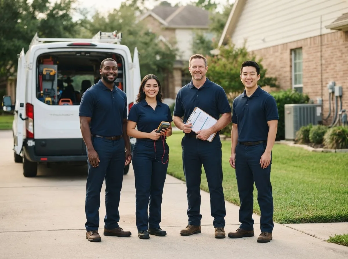 Certified HVAC technician near Roanoke, TX